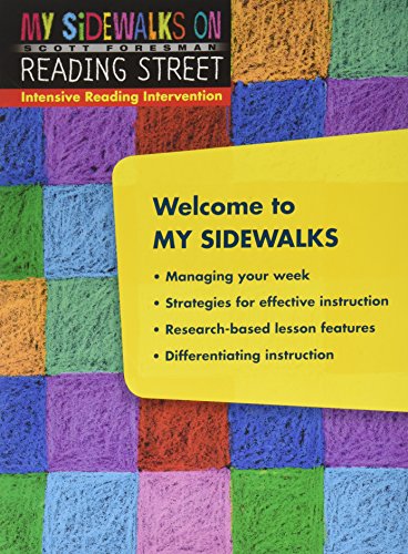 Welcome to My Sidewalks (My Sidewalks On Reading Street Intensive Reading Intervention) (9780328277292) by Pearson Education