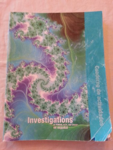 9780328296187: Investigations 2008 Spanish Student Activity Book Grade 1