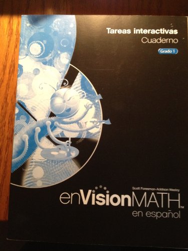 9780328334193: Tareas interactivas Cuaderno Grado 1 (enVisionMATH en espanol California)