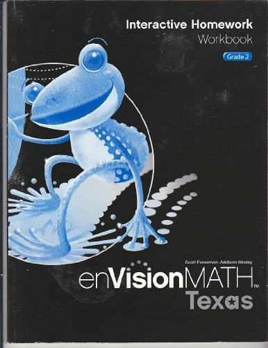9780328341696: enVision Math Texas Interactive Homework Workbook Grade 2