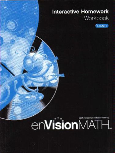 Stock image for enVision Math: Interactive Homework Workbook, Grade 1 for sale by SecondSale