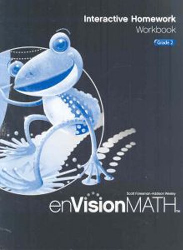 Imagen de archivo de enVision Math: Interactive Homework Workbook, Grade 2 a la venta por The Book Cellar, LLC