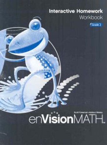 Stock image for enVision Math: Interactive Homework Workbook, Grade 2 for sale by SecondSale