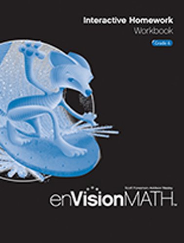 Stock image for enVision Math: Interactive Homework Workbook, Grade 6 for sale by Allied Book Company Inc.