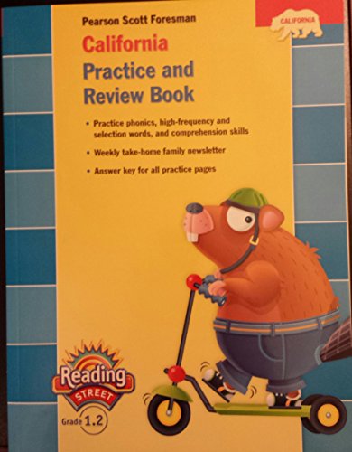 9780328382729: California Practice and Review Book, Grade 1.2 (Pearson California Reading Street, Grade 1.2)