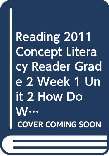 Imagen de archivo de READING 2011 CONCEPT LITERACY READER GRADE 2 WEEK 1 UNIT 2 HOW DO WE EXPLORE SPACE? a la venta por Decluttr