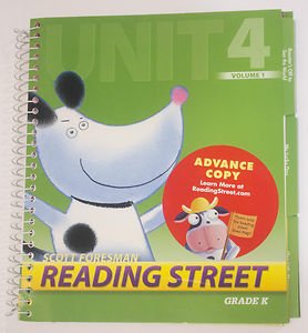 Stock image for Scott Foresman Reading Street, Grade K, Volume 1, Unit 4: Teacher's Edition (2011 Copyright) for sale by ~Bookworksonline~