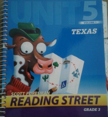 Stock image for Scott Foresman Reading Street Texas Grade 3 Unit 5 Volume 1 Teacher's Edition Copyright 2011 for sale by Mahler Books