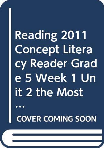Imagen de archivo de READING 2011 CONCEPT LITERACY READER GRADE 5 WEEK 1 UNIT 2 THE MOST POWERFUL STORM ON EARTH a la venta por SecondSale