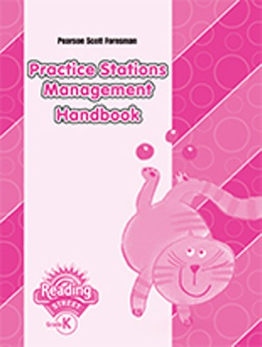 Imagen de archivo de Reading 2011 Practice Stations Management Handbooks Grade K a la venta por Better World Books