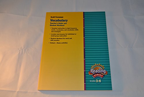 Imagen de archivo de Vocabulary: Consumable Teacher's Guide And Student WorkText, Grades 3-6: Combined Volume (2012 Copyright) a la venta por ~Bookworksonline~