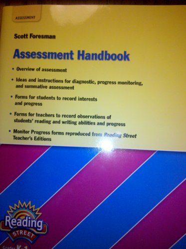 Stock image for Scott Foresman Assessment Handbook, Grades k-1 for sale by Wonder Book