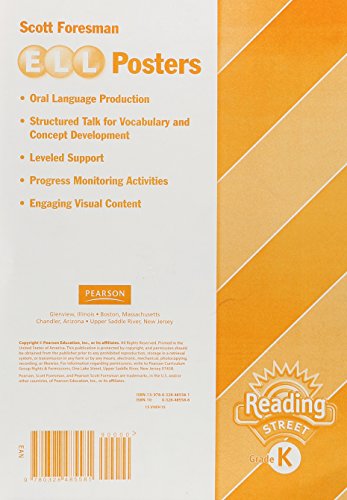 Stock image for Reading 2011 English Language Learners Posters Grade K for sale by Better World Books