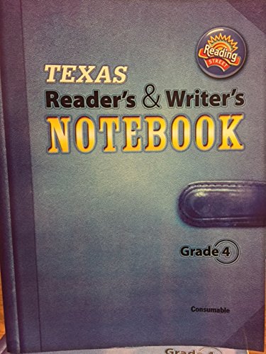Beispielbild fr Texas Reader's & Writer's Notebook, Grade 4 (Reading Street Consumable) zum Verkauf von Better World Books