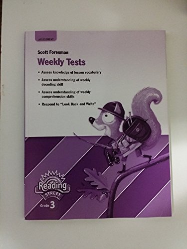 9780328508792: Scott Foresman Weekly Tests (Assessment) - Reading Street Grade 3