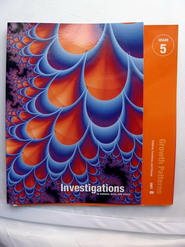 Stock image for Investigations in Number, Data and Space, Grade 5, Unit 8: Growth Patterns - Patterns, Functions, and Change, Teacher's Edition for sale by ThriftBooks-Atlanta