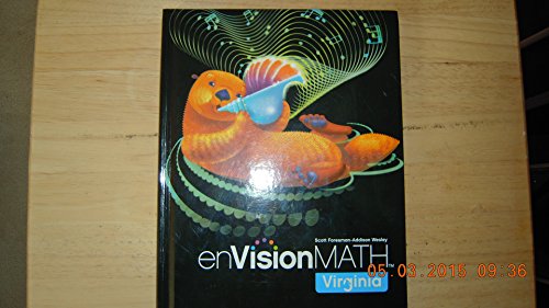 Beispielbild fr enVision Math 3, Student Edition, Virginia Edition zum Verkauf von Better World Books