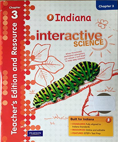 Stock image for Indiana interactive Science Grade 3 Chapter 3 Teacher's Edition and Resource for sale by Nationwide_Text