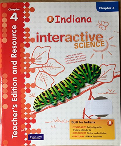 Imagen de archivo de Indiana interactive Science Grade 2 Chapter 4 Teacher's Edition and Resource a la venta por Nationwide_Text