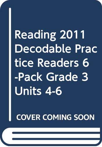 Imagen de archivo de READING 2011 DECODABLE PRACTICE READERS 6-PACK GRADE 3 UNITS 4-6 a la venta por Allied Book Company Inc.