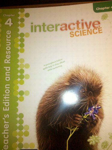 Stock image for Chapter 4, Teacher's Edition and Resource, Grade 2 (Interactive Science) for sale by Allied Book Company Inc.