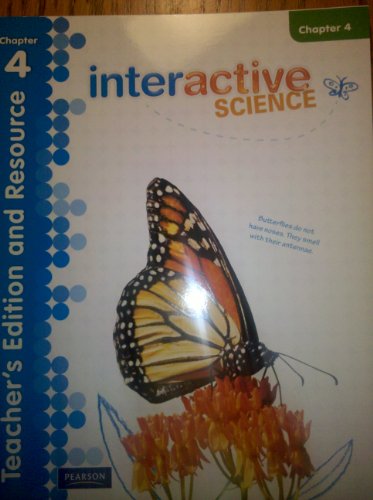 Stock image for Interactive Science Teacher's Edition and Resource Grade 3 Chapter 4 for sale by HPB-Red