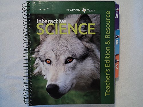 9780328619412: Pearson TX Interactive Science Teacher's Edition & Resource grade 5
