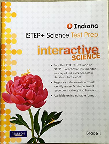 Stock image for Indiana ISTEP Science Test Prep Grade 1 Interactive Science for sale by Allied Book Company Inc.