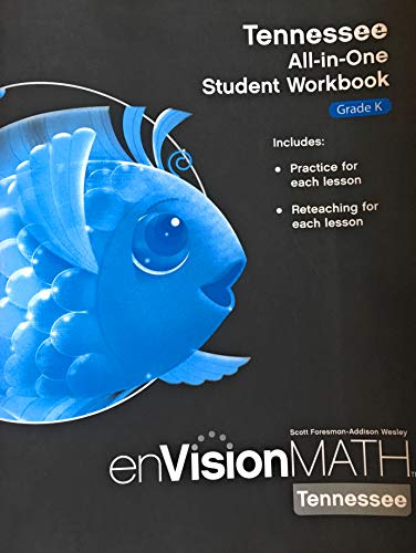 9780328625871: All-In-One Student Workbook enVision Math Tennessee, grade K