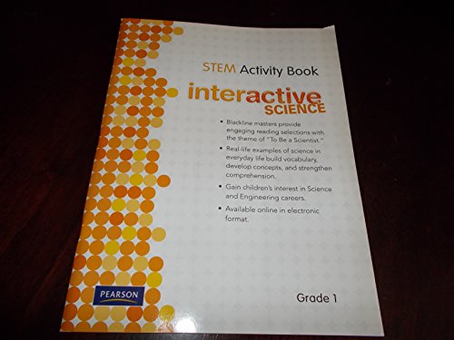 Imagen de archivo de Interactive Science Stem Activity Book Grade 1 a la venta por Nationwide_Text