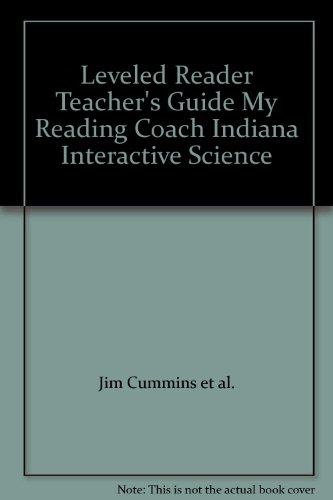 Imagen de archivo de Leveled Reader Teacher's Guide My Reading Coach Indiana Interactive Science a la venta por Nationwide_Text