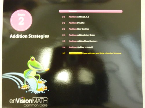 

Addition Strategies; Topic 2; Grade 2; Teacher's Edition (enVisioMATH)