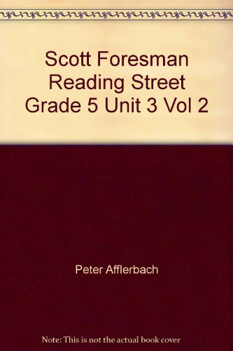 9780328678280: Scott Foresman Reading Street, Teacher's Edition (Grade 5, Unit 3, Vol. 2)