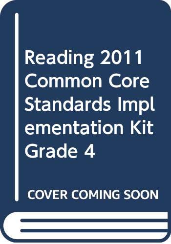 9780328688845: Reading 2011 Common Core Standards Implementation Kit Grade 4
