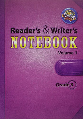 9780328700882: Reading 2011 International Edition Readers and Writers Notebook Grade 3 Volume 1