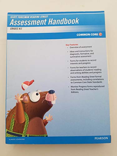 Stock image for Pearson Scott Foresman, Grades K/1: Consumable Assessment Handbook (2013 Copyright) for sale by ~Bookworksonline~