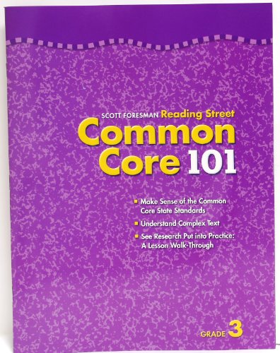 Imagen de archivo de Scott Foresman Reading Street Common Core 101 grade 3 a la venta por Nationwide_Text