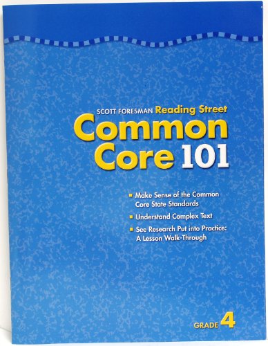 Stock image for Scott Foresman Reading Street Common Core 101 grade 4 for sale by Better World Books