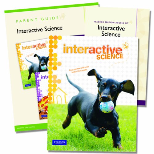 9780328748624: Interactive Science Homeschool Edition, Grade 1 with Teacher Edition Access Kit [With Parent Guide]