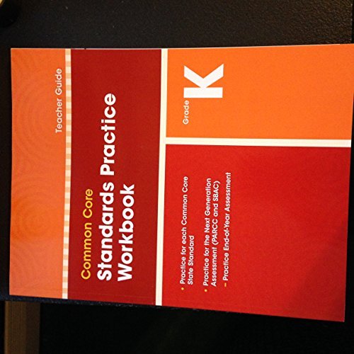 9780328756902: Common Core Standards Practice Workbook - Grade K - Teacher's Guide