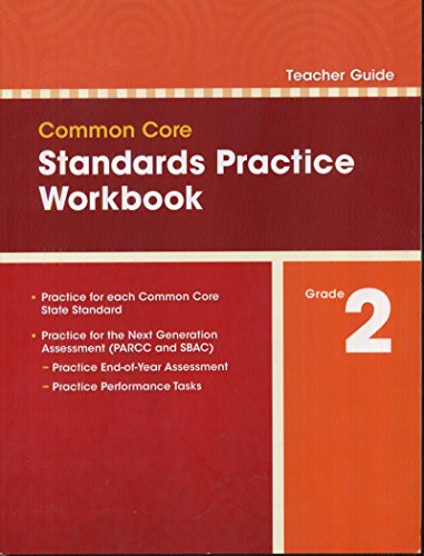 Stock image for Common Core Standards Practice Workbook Grade 2 (Teacher Guide) for sale by SecondSale