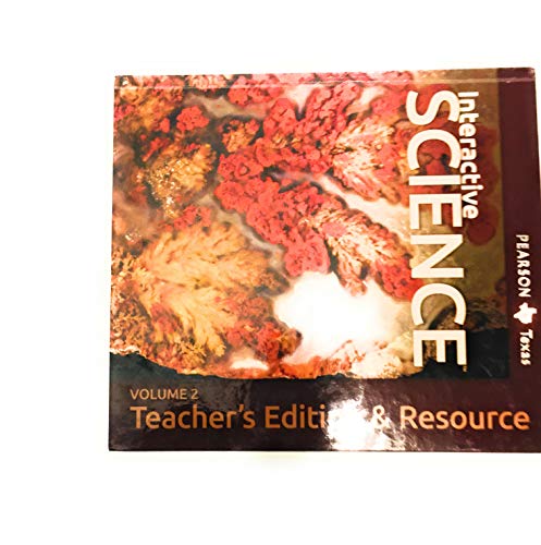 Stock image for Interactive Science, Grade 8, Vol. 2, Teacher Edition ; 9780328762187 ; 0328762180 for sale by APlus Textbooks