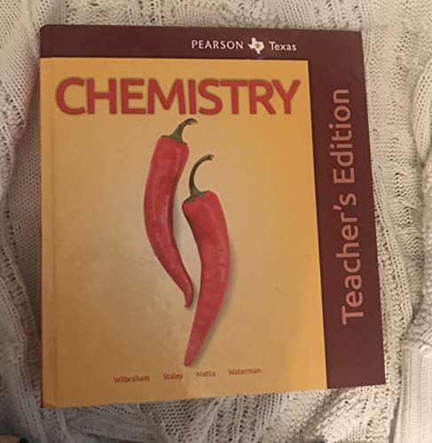 Stock image for Chemistry. Pearson Texas. Teacher's Edition ; 9780328763474 ; 0328763470 for sale by APlus Textbooks