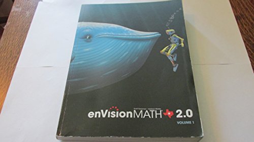 Stock image for enVision Math 2.0 Texas Edition Volume 1 5th Grade Workbook - Stu for sale by Hawking Books