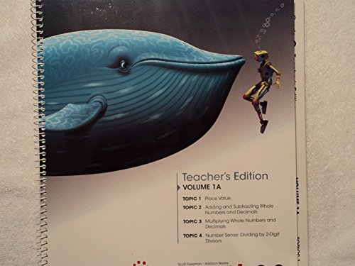 Stock image for enVision Math 2.0 Texas Edition Volume 1A Topics 1-4: Grade 5 Teacher's Edition for sale by HPB-Emerald