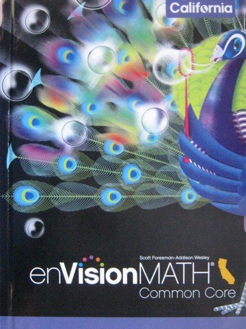Imagen de archivo de enVision Math Common Core Grade 5 California a la venta por ThriftBooks-Dallas