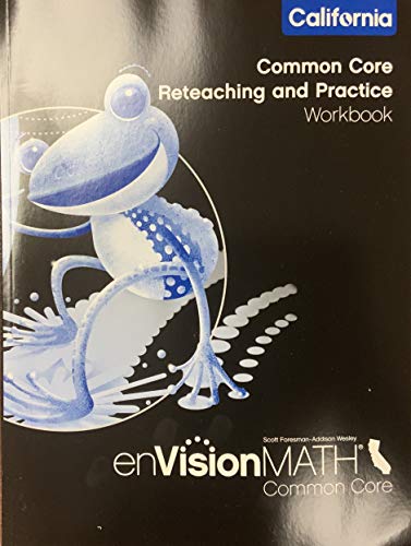 Stock image for EnVision Math CA Common Core Reteaching and Practice Workbook Grade 2 Elementary for sale by KuleliBooks