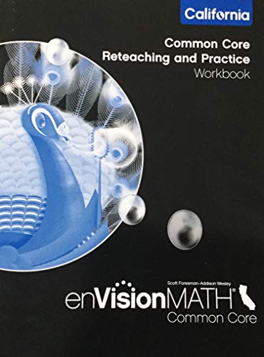 Stock image for EnVision Math CA Common Core Reteaching and Practice Workbook Grade 5 Elementary for sale by ThriftBooks-Atlanta