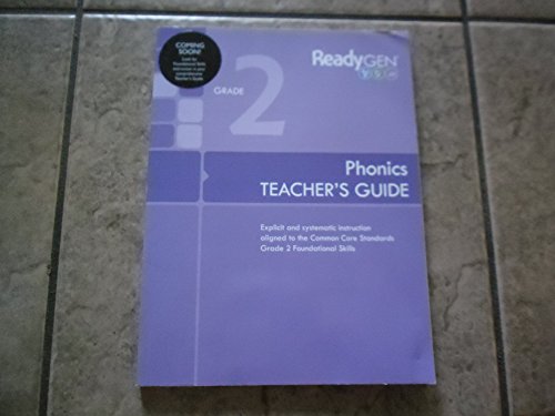 Imagen de archivo de ReadyGEN Phonics Teacher's Guide Grade 2 a la venta por HPB-Red