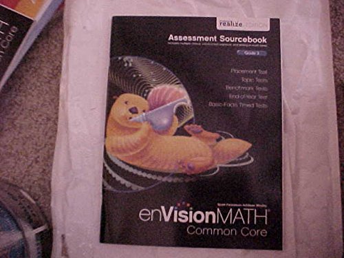 Beispielbild fr eVision Math Common Core Grade 3 Teacher's Resource Masters Number and Operations in Base Ten Topics 1-3 realize Edition zum Verkauf von Allied Book Company Inc.